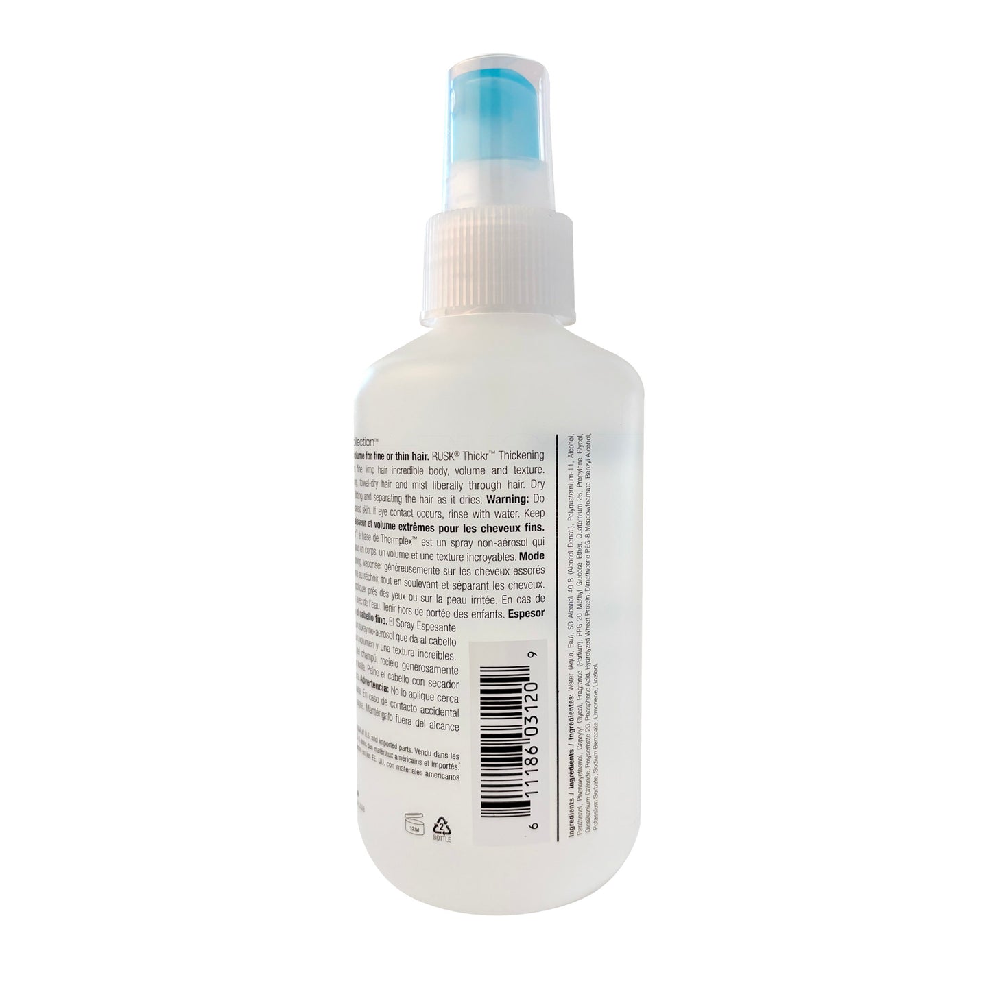 Rusk Thickr Thickening Myst 6 FL OZ