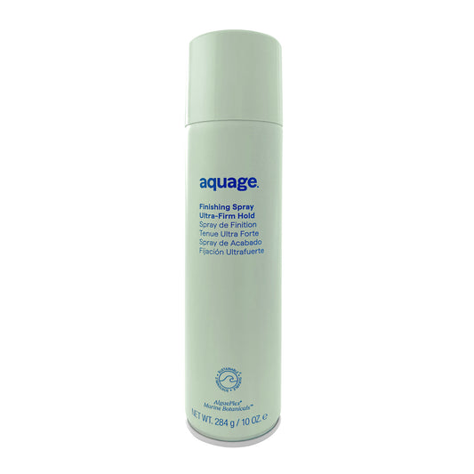 Aquage Finishing Spray Ultra-Firm Hold 10 OZ can on a white background