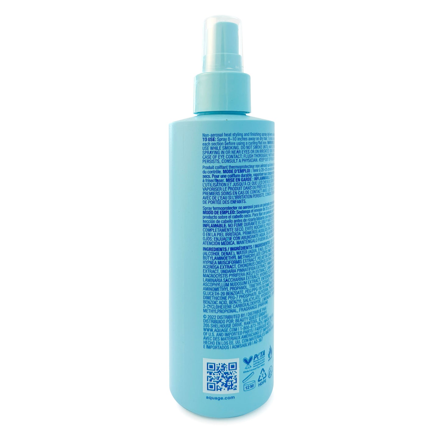 Aquage Working Spray 8 FL OZ