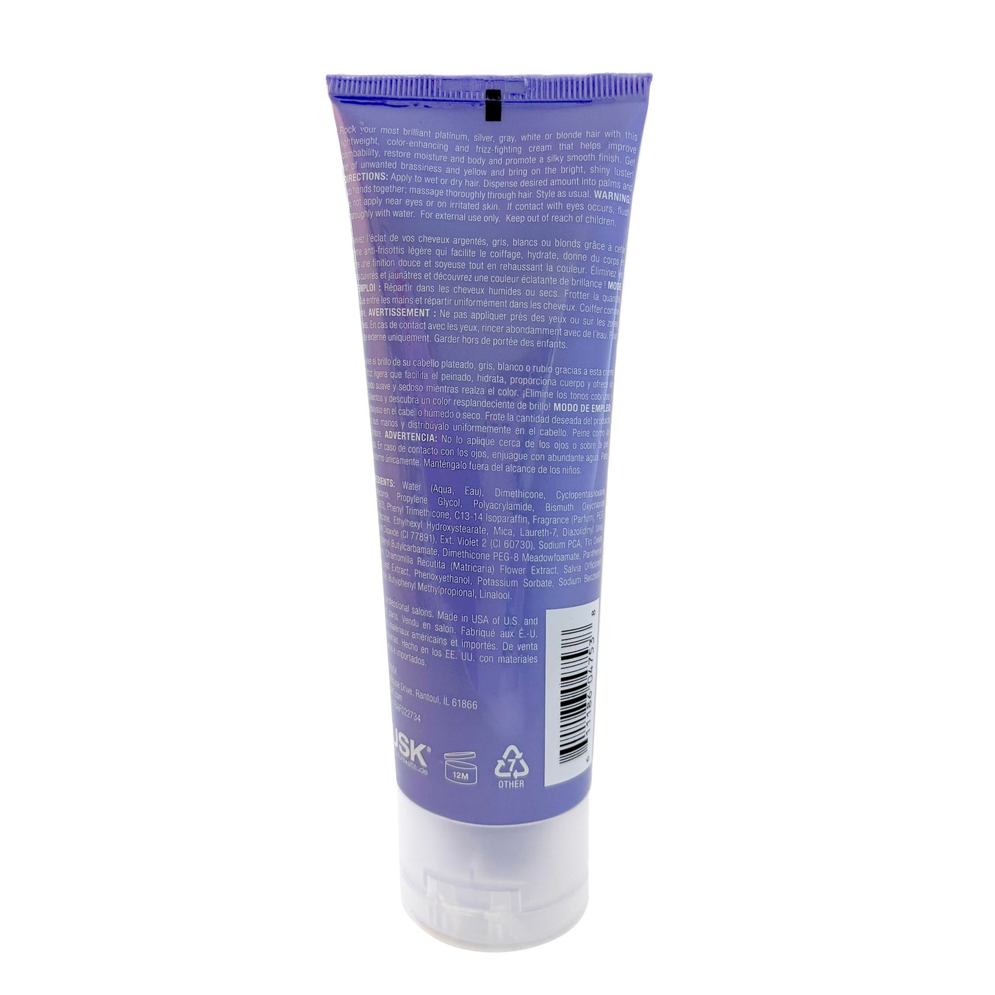 Rusk Deepshine PlatinumX Lusterizer 4.4 OZ