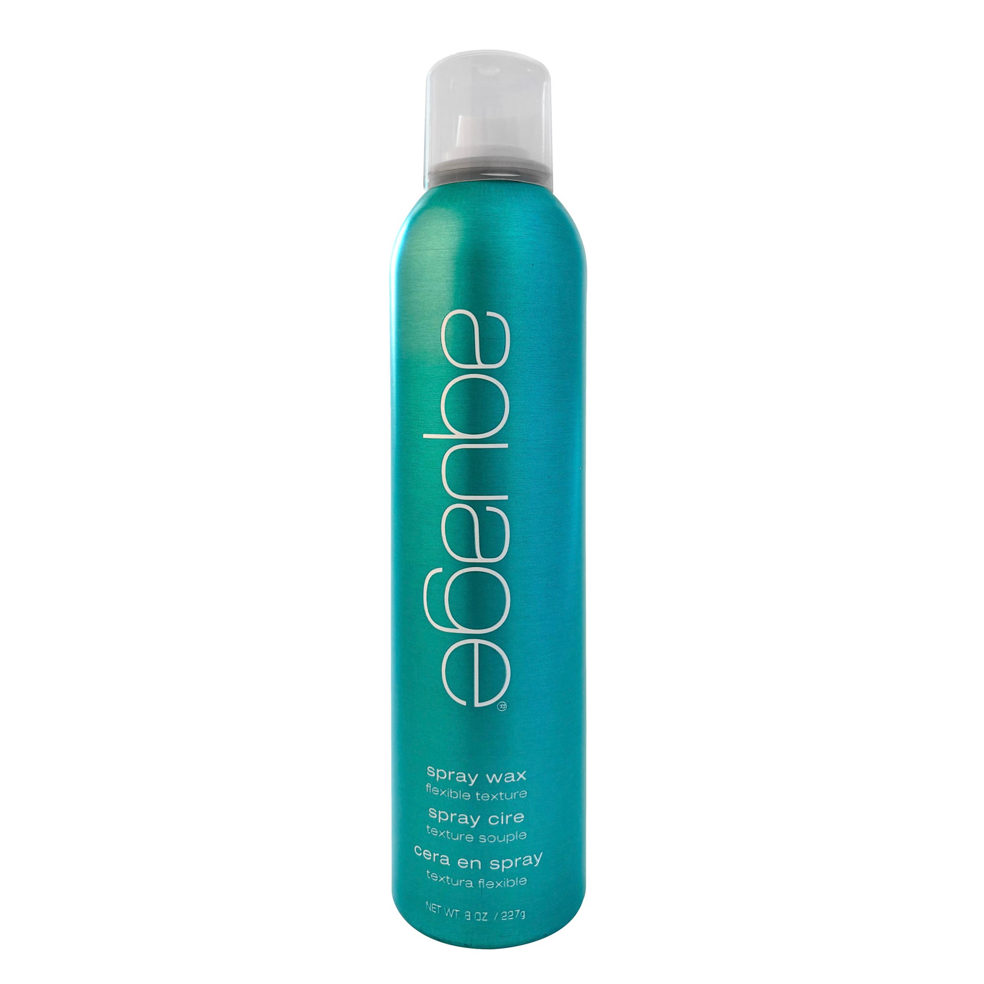 Classic bottle of Aquage spray wax 8 OZ on a white background