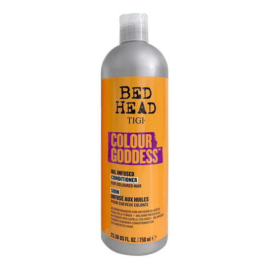 TIGI Bed Head Colour Goddess 25.36 fl oz conditioner bottle on a white background