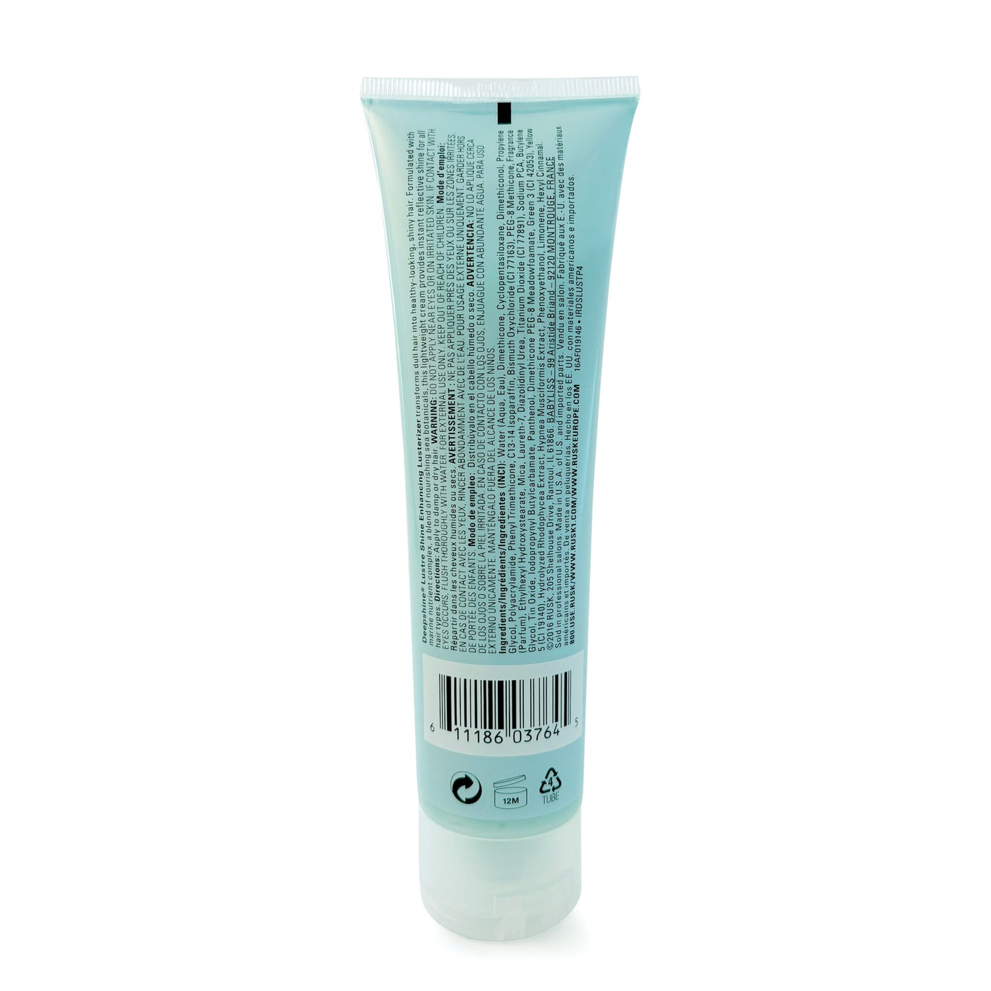 Rusk Deepshine Lustre Shine Enhancing Lusterizer 4.4 OZ