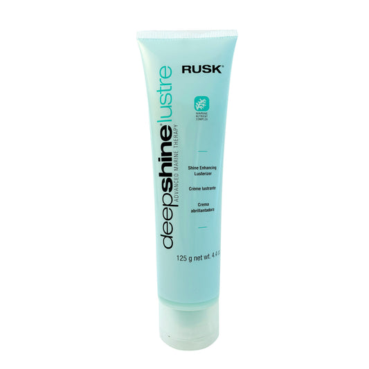 Rusk deepshine lustre shine enhancing lusterizer 4.4 OZ tube on a white background