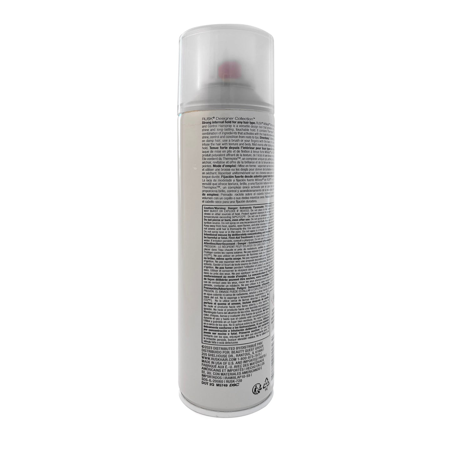 Rusk W8less Strong Hold Hairspray - 55% VOC 10 OZ